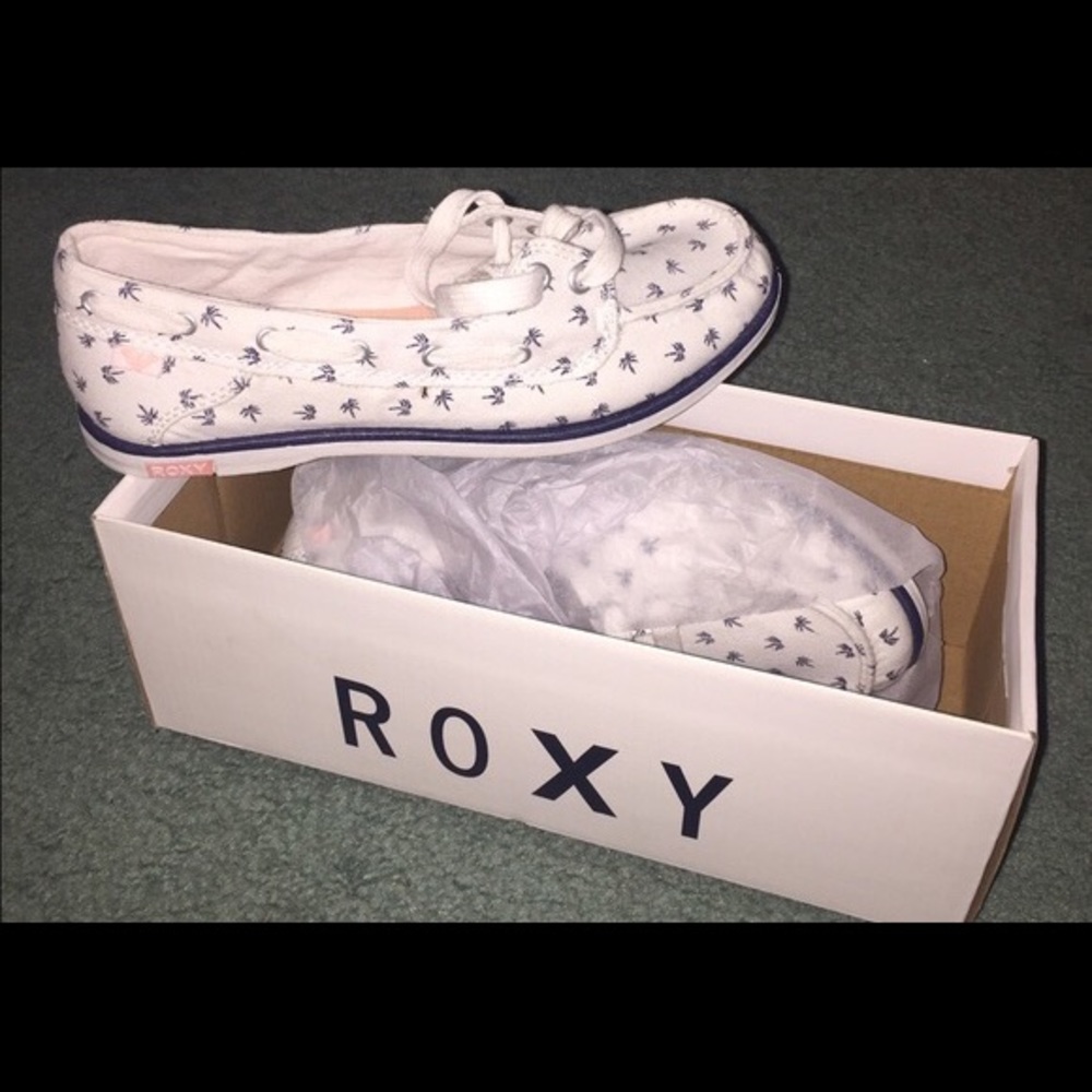 🌴Roxy Palm Tree Slip on Sneaker🌴Boat Shoe🐚